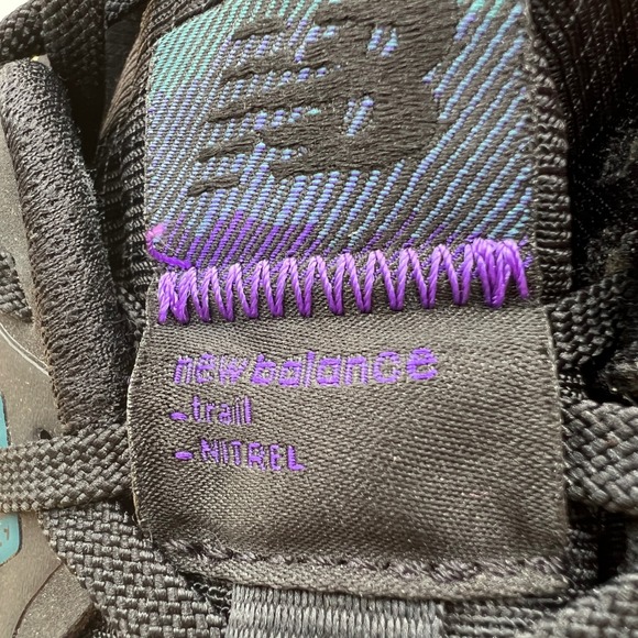 New Balance Nitrel v4 All Terrain Trail Running Shoes Black Purple women 10.5 - Picture 12 of 12